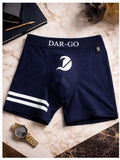 🌌 DAR-GO® Signature Two-Stripe Boxer Briefs Midnight Navy