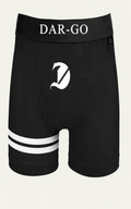 🖤 DAR-GO® Signature Two-Stripe Boxer Briefs Obsidian Black